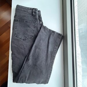 H&M Men's Dark Gray Straight Jeans